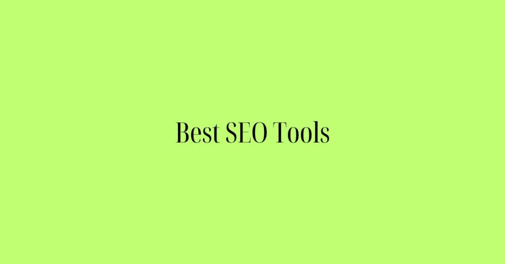 SEO Tools